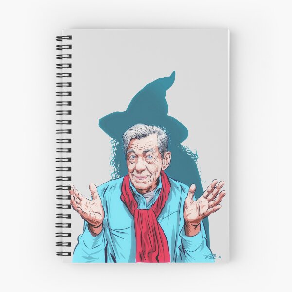 Item preview, Sir Ian McKellen - An illustration by Paul Cemmick designed and sold by TIGERDAVER.