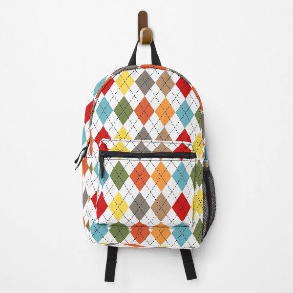 Item preview, Modern Bright Colorful Geometric Argyle Pattern designed and sold by RLYGR8.