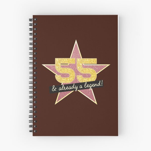 Item preview, 55th Birthday Gifts - 55 Years old & Already a Legend designed and sold by betternotes.