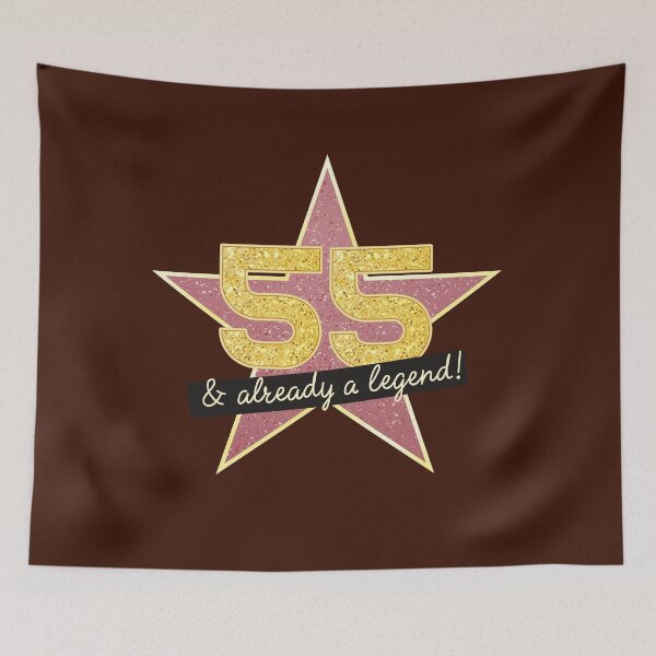 Item preview, 55th Birthday Gifts - 55 Years old & Already a Legend designed and sold by betternotes.