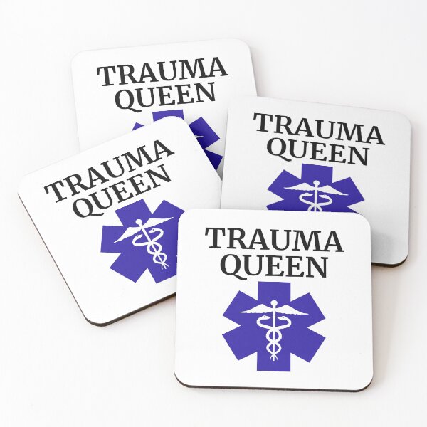 Item preview, Trauma Queen Paramedic EMT Nurse  designed and sold by Vanover Designs.