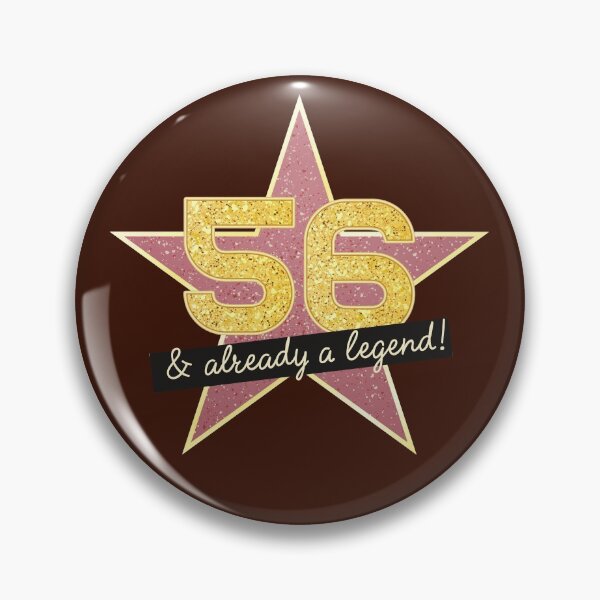 Item preview, 56th Birthday Gifts - 56 Years old & Already a Legend designed and sold by betternotes.