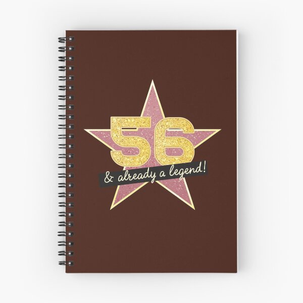 Item preview, 56th Birthday Gifts - 56 Years old & Already a Legend designed and sold by betternotes.