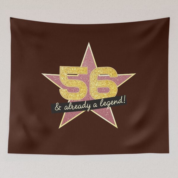 Item preview, 56th Birthday Gifts - 56 Years old & Already a Legend designed and sold by betternotes.