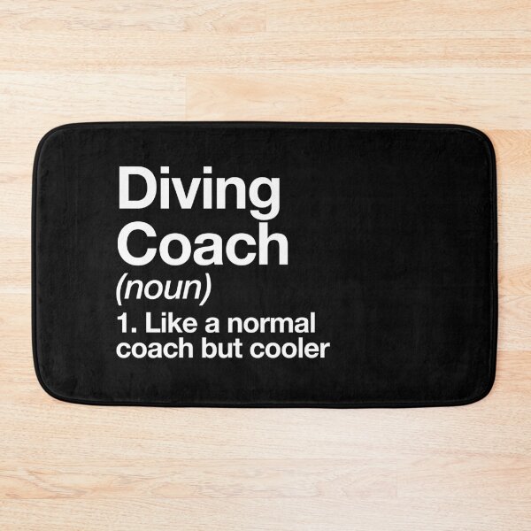 Item preview, Diving Coach Funny Definition Trainer Gift Design designed and sold by yesqueen.