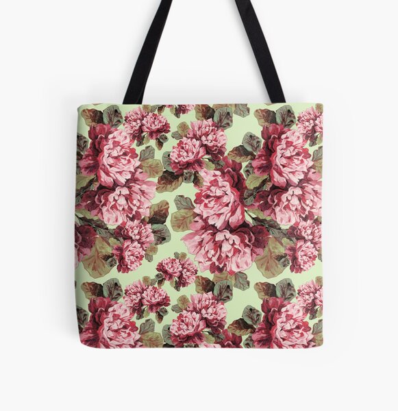 Rose garden All Over Print Tote Bag
