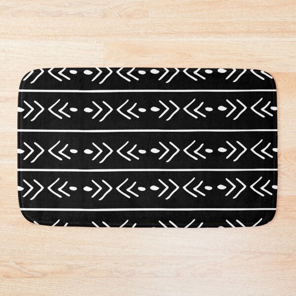 Item preview, Mudcloth, African, Black and White Art, Boho Wall Art designed and sold by meggydesigns.