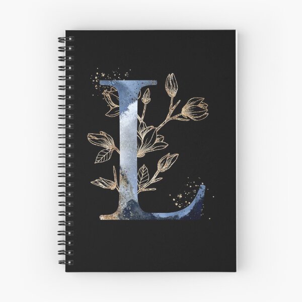 Item preview, Floral Initial Letter L, Monogrammed designed and sold by PinkLotusArt.