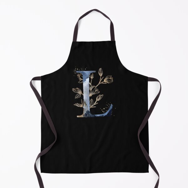 Item preview, Floral Initial Letter L, Monogrammed designed and sold by PinkLotusArt.
