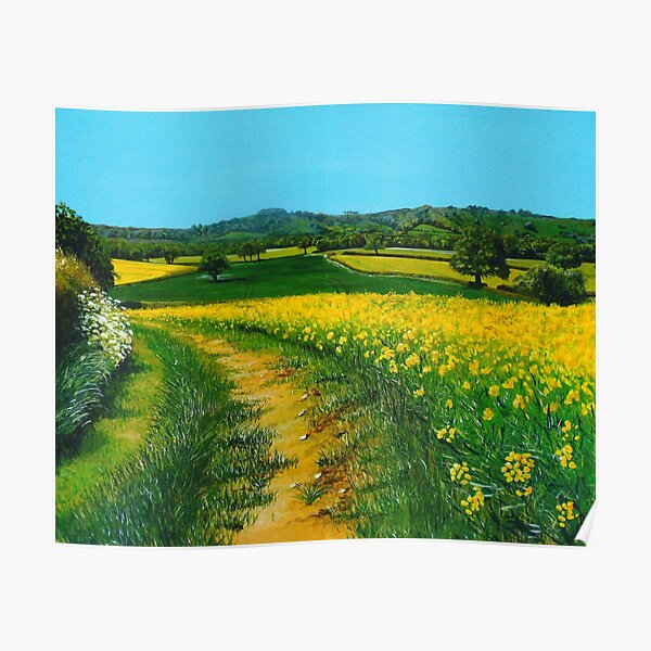 Downland Gold Poster
