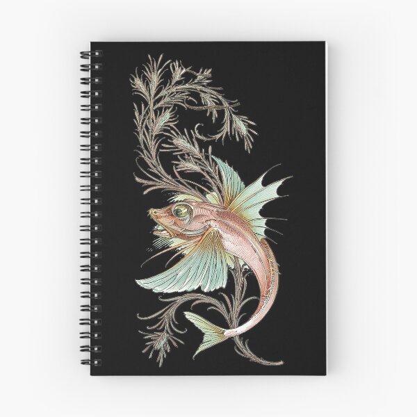 Item preview, Fantasy Fish Art Nouveau designed and sold by SpiceTree.
