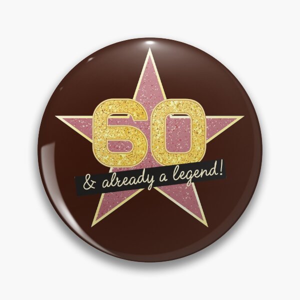 Item preview, 60th Birthday Gifts - 60 Years old & Already a Legend designed and sold by betternotes.