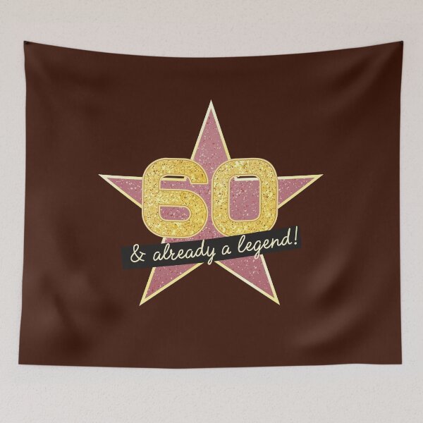 Item preview, 60th Birthday Gifts - 60 Years old & Already a Legend designed and sold by betternotes.