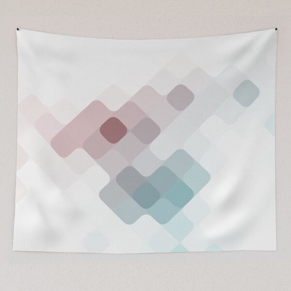 Item preview, rhombus fantasy stain on white designed and sold by Filigranas Digitales.