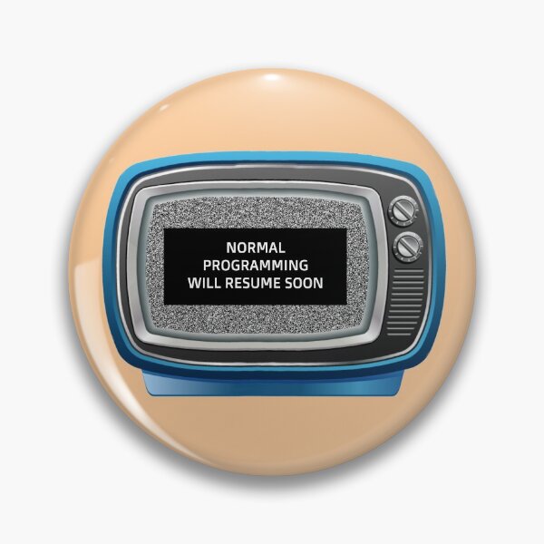 Item preview, Retro TV Resume Soon - AMUS0020 designed and sold by 3-Starfish.