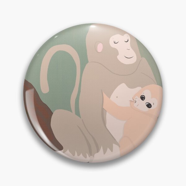 Item preview, We, the Mammals - Monkey! designed and sold by Clarissa Mond.