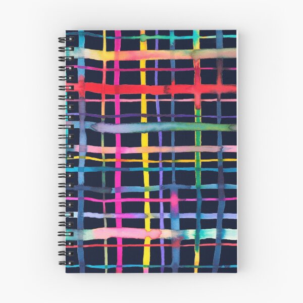 Item preview, Artistic geometric pattern - Multicolor checkered and striped pattern designed and sold by ninoladesign.