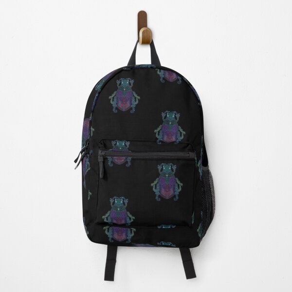Item preview, Tribal Multi-colored Beetle designed and sold by Curraleigh Crafts.