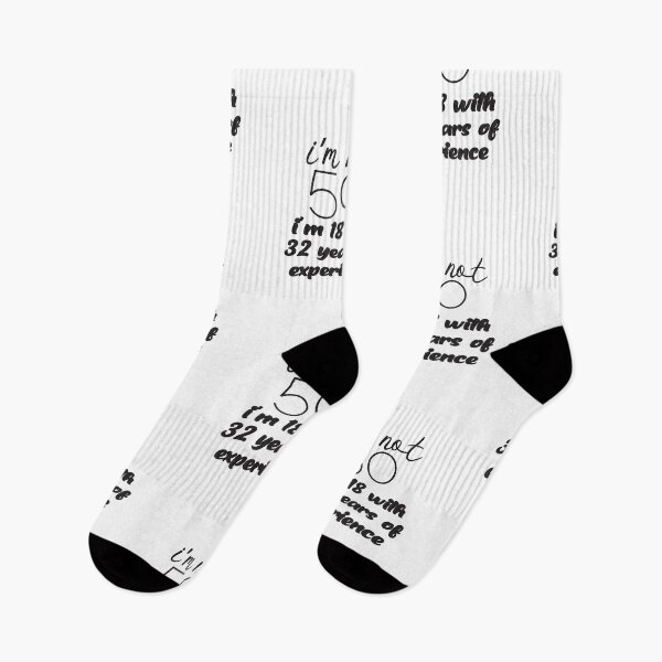 Item preview, i'm not 50 i'm 18 with 32 years of experience,60th Birthday Gift Funny Man Woman 60 Years Party designed and sold by alikassi.