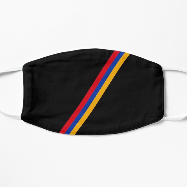 Armenian Flag Minimalist Flat Mask