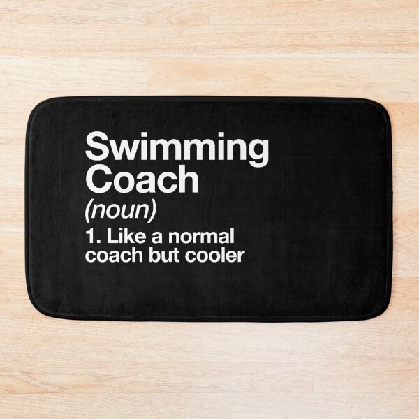 Item preview, Swim Coach Funny Definition Trainer Gift Design designed and sold by yesqueen.