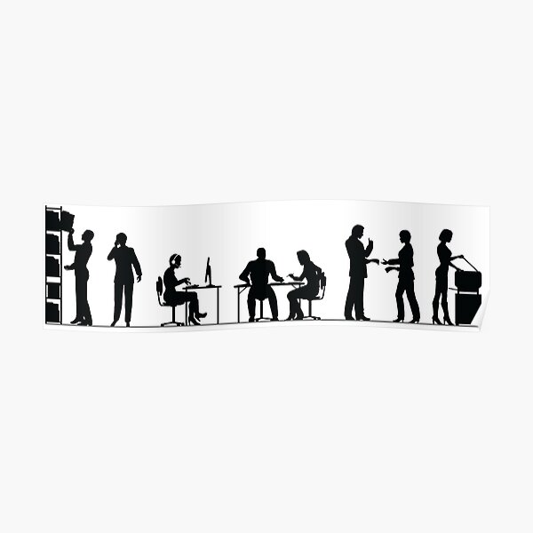 Office Environment Poster