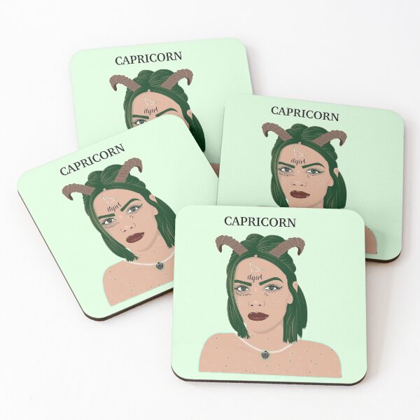 Item preview, Capricorn Zodiac ItGirl designed and sold by beyouritgirl.