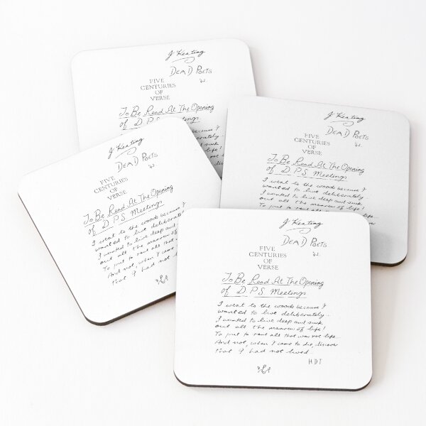 Item preview, Five Centuries of Verse Dead Poets Society designed and sold by Gothicrelics.