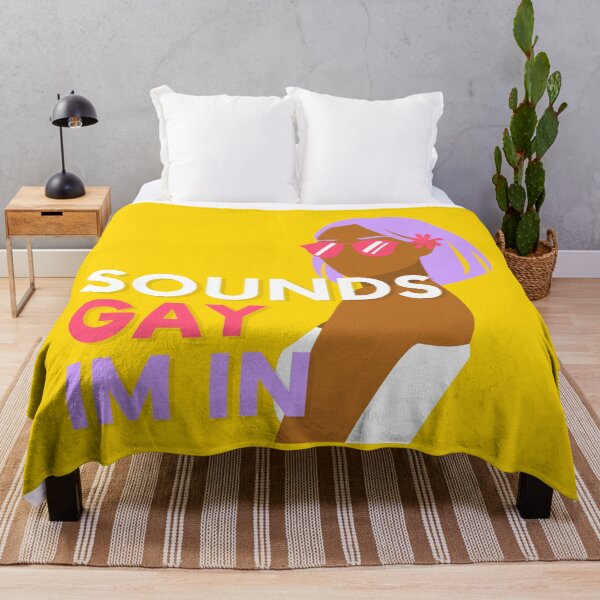 Item preview, Sounds Gay Im In - Yellow designed and sold by mydoodlesateme.