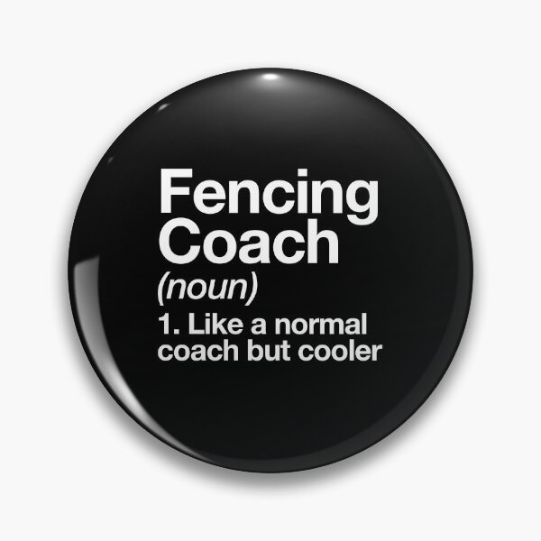 Item preview, Fencing Coach Funny Definition Trainer Gift Design designed and sold by yesqueen.
