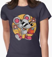Vintage Mouser Women's Fitted T-Shirt