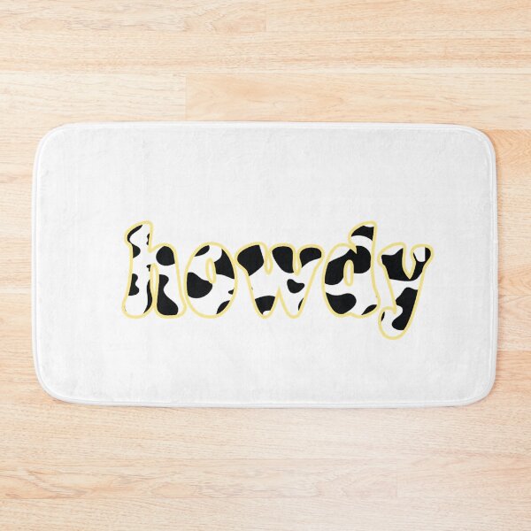 Item preview, howdy with cow print designed and sold by pltulley.