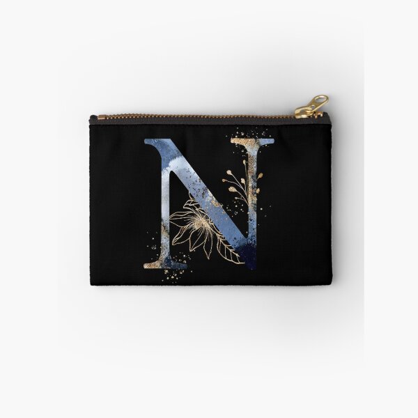 Item preview, Floral Initial Letter N, Monogrammed designed and sold by PinkLotusArt.