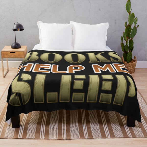Item preview,  BOOKS HELP ME SLEEP - NATIONAL BOOK LOVERS' DAY designed and sold by Ralek.