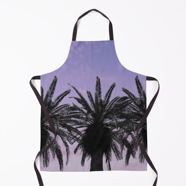 Item preview, Palm Tree with Purple Sunset Ombre Sky designed and sold by MarzStudio.