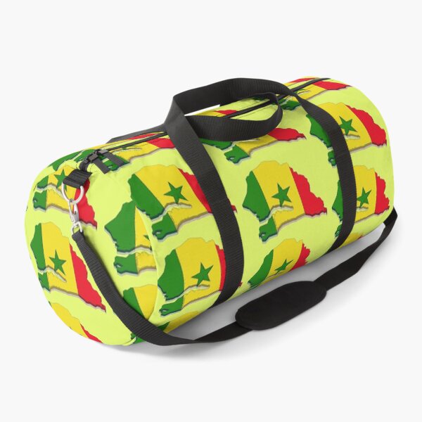 Item preview, Senegal Map With Senegalese Flag designed and sold by Havocgirl.