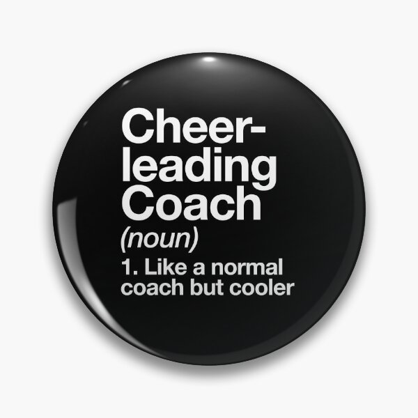 Item preview, Cheerleading Coach Funny Definition Trainer Gift Design designed and sold by yesqueen.
