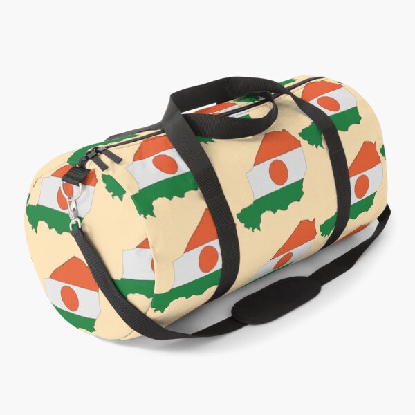 Item preview, Niger Map With Nigerien Flag designed and sold by Havocgirl.