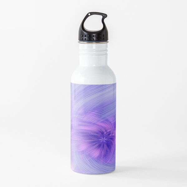 Purple Twirl Water Bottle