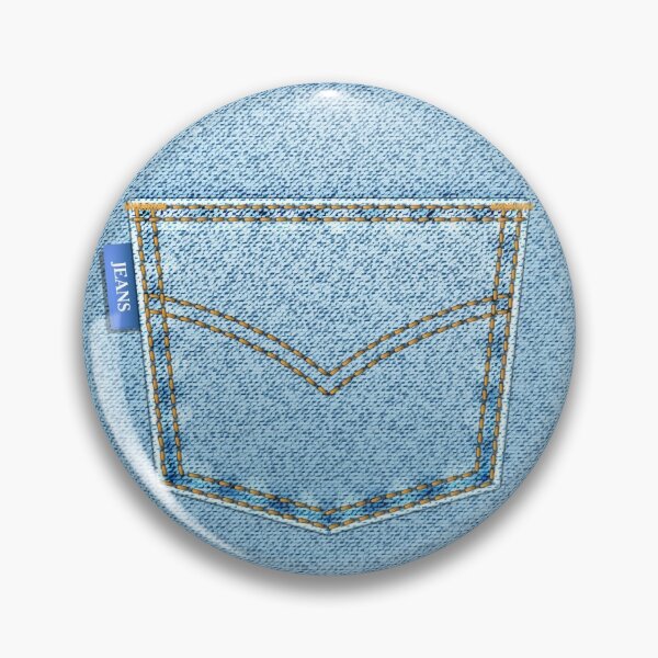 Item preview, Denim Blue Jeans Pocket designed and sold by StudioArt63.