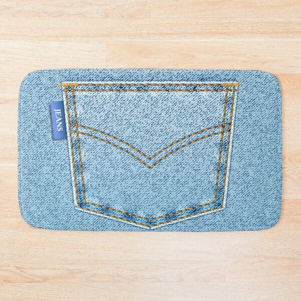 Item preview, Denim Blue Jeans Pocket designed and sold by StudioArt63.