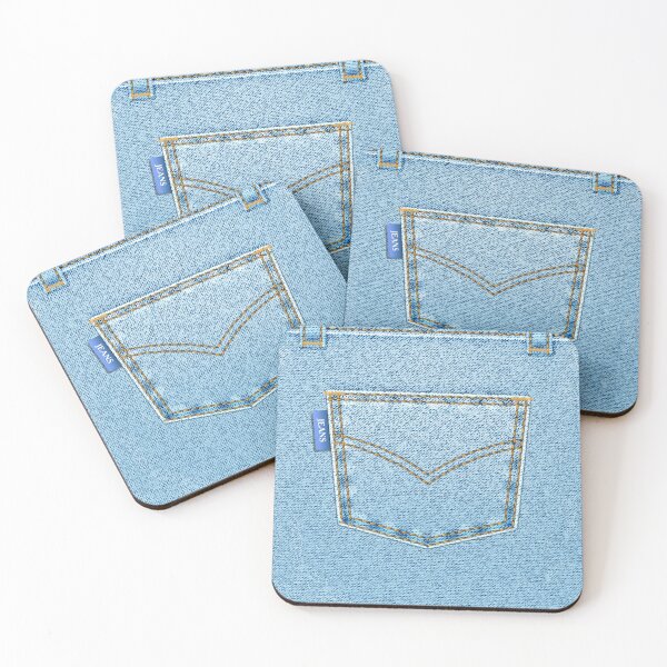Item preview, Denim Blue Jeans Pocket designed and sold by StudioArt63.
