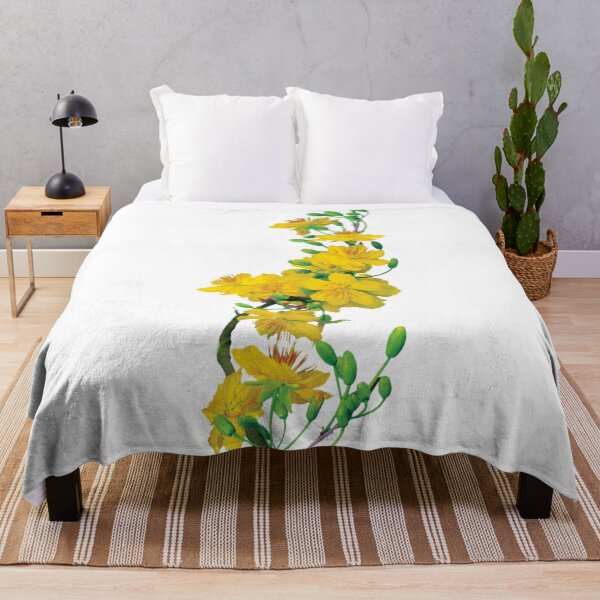 Item preview, Beautiful Yellow Clematis Flower designed and sold by Designs By Creation.