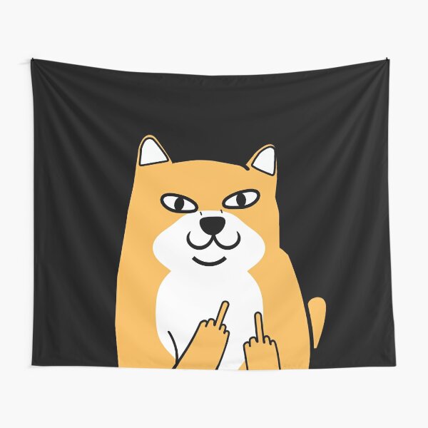 Doge Tapestries Redbubble - shibe doge roblox