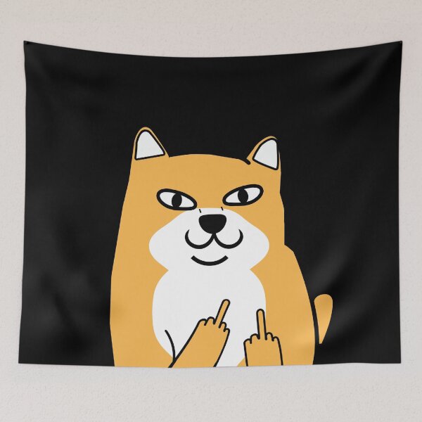 Aperçu de l'œuvre Chien drôle Doge Meme créée et vendue par Daytone.