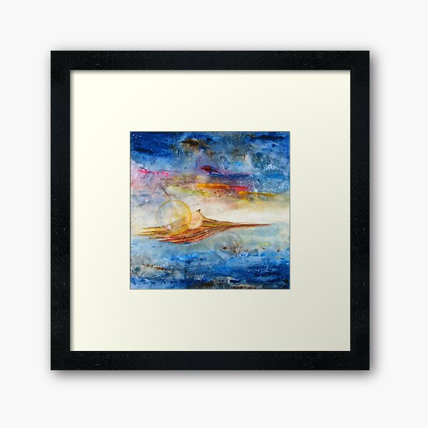 Transcontinental Framed Art Print