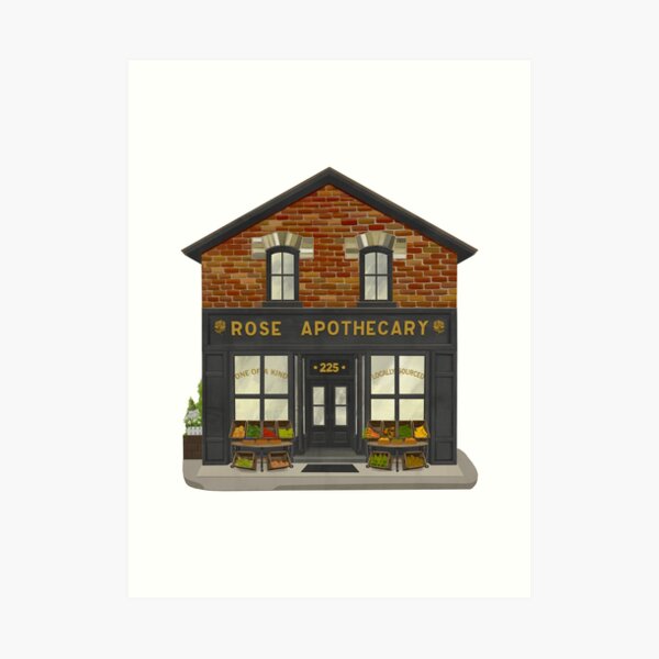 Rose Apothecary Illustration Art Print