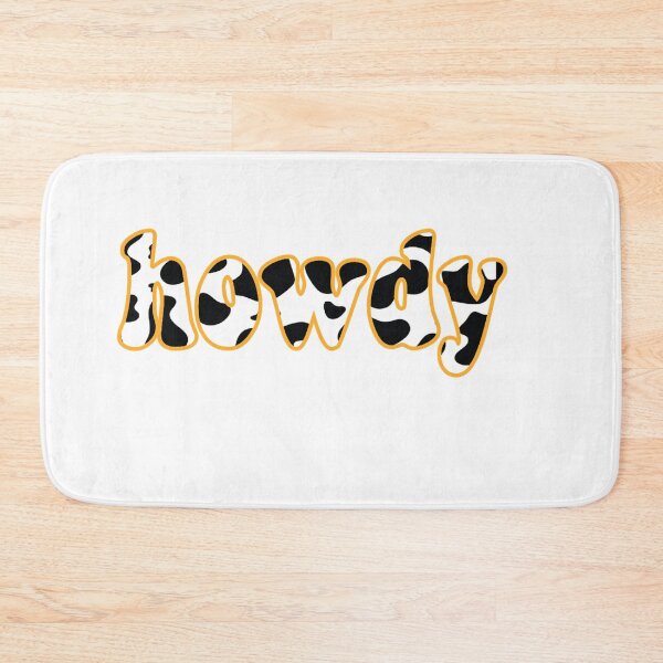 Item preview, howdy with cow print designed and sold by pltulley.
