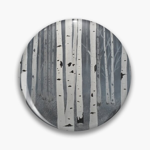 Item preview, White Birch Forest in Winter designed and sold by jkbarrack.