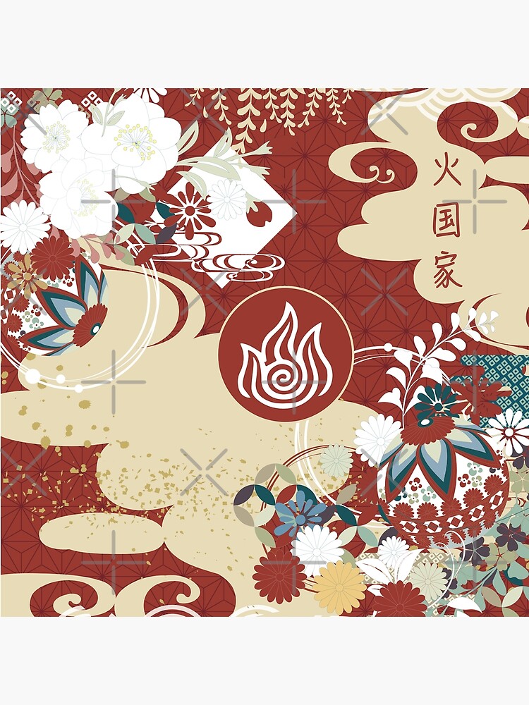 Fire Nation Tapestry by spacesmuggler